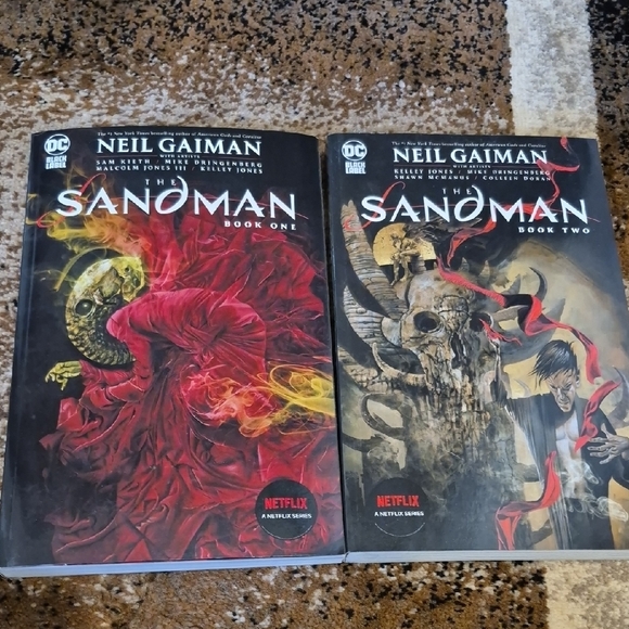 DC Comics The Sandman Book One and Two - Red, Yellow, Black Covers - Picture 1 of 5